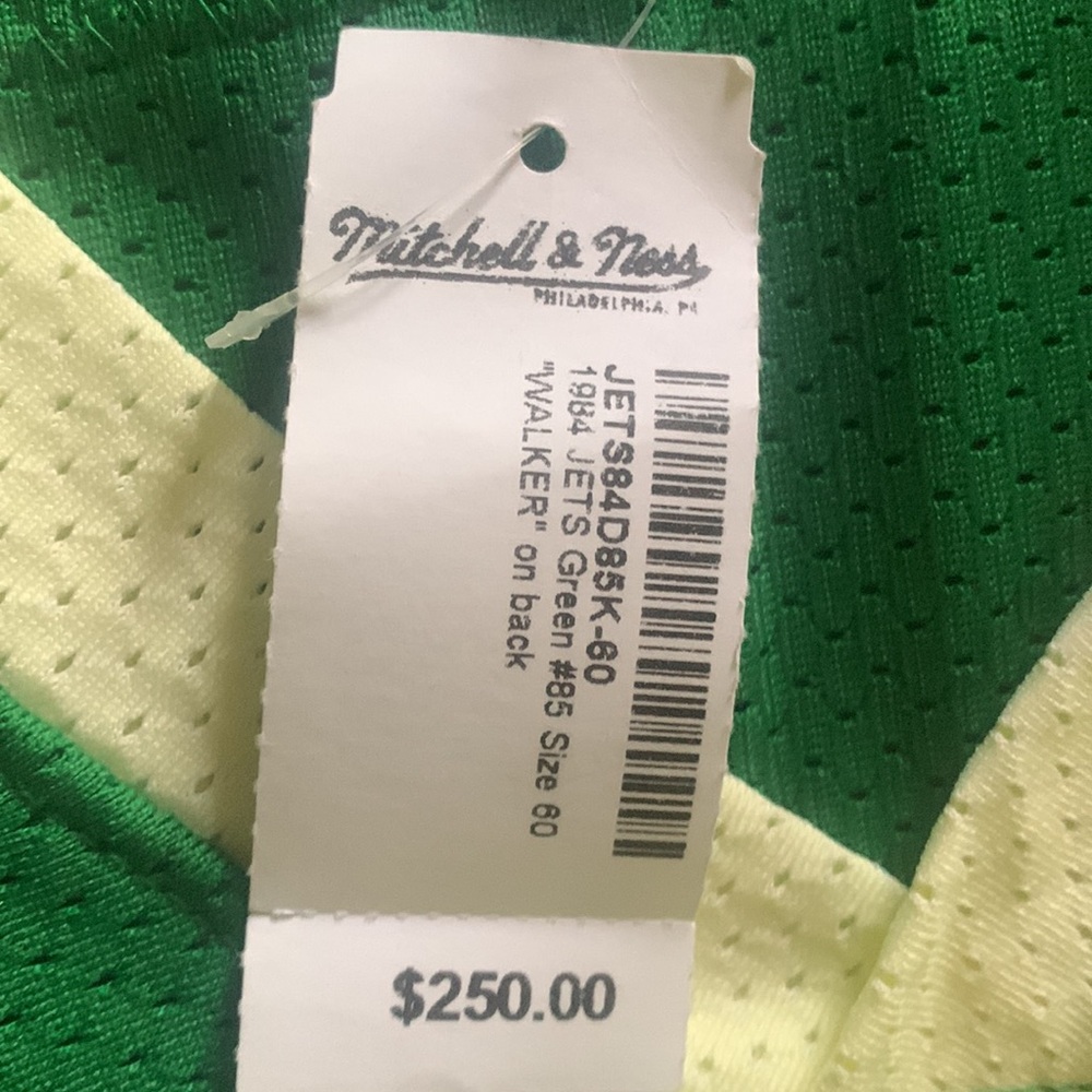 Mitchell & ness Wesley walker jets Throwback football jersey - Picture 4 of 5